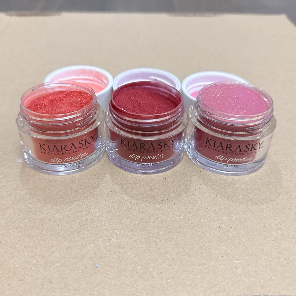 Kiara Sky Dipping Powder 3 bottles ( 1 oz )